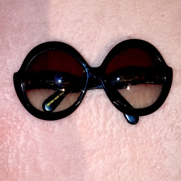 Vintage Ultra "Sudan" Sunglasses made in England. Perfect cond. Made by “Brandy” - Picture 1 of 7